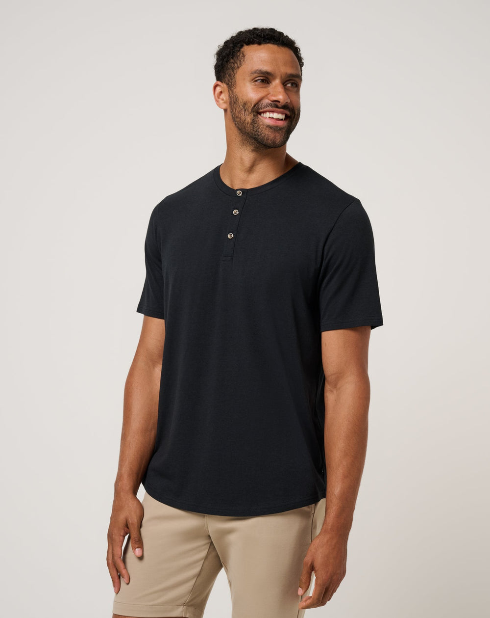 Cloud Henley Tee| Travis Mathew