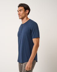 Cloud Henley Tee| Travis Mathew