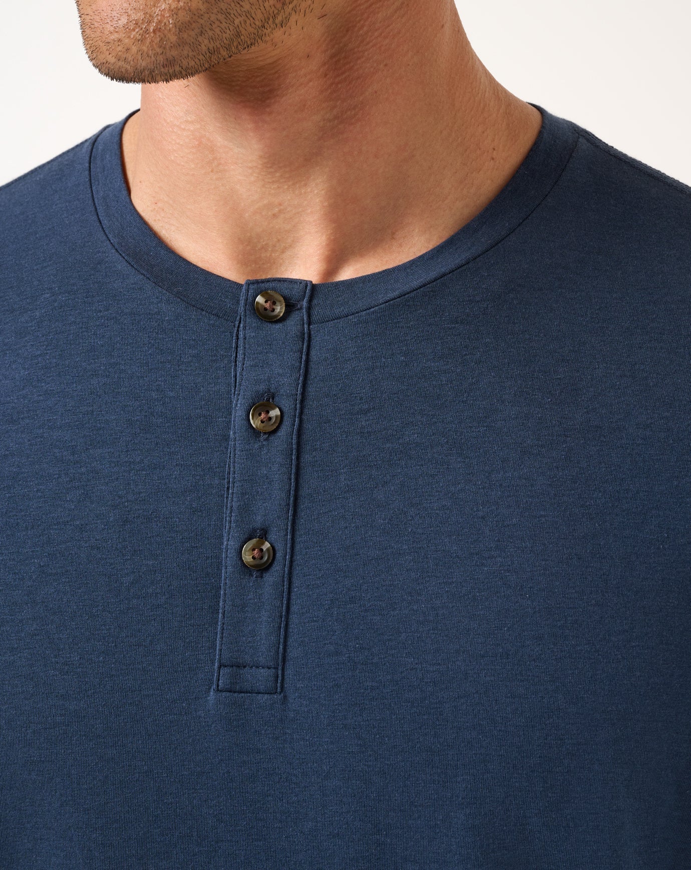 Cloud Henley Tee| Travis Mathew