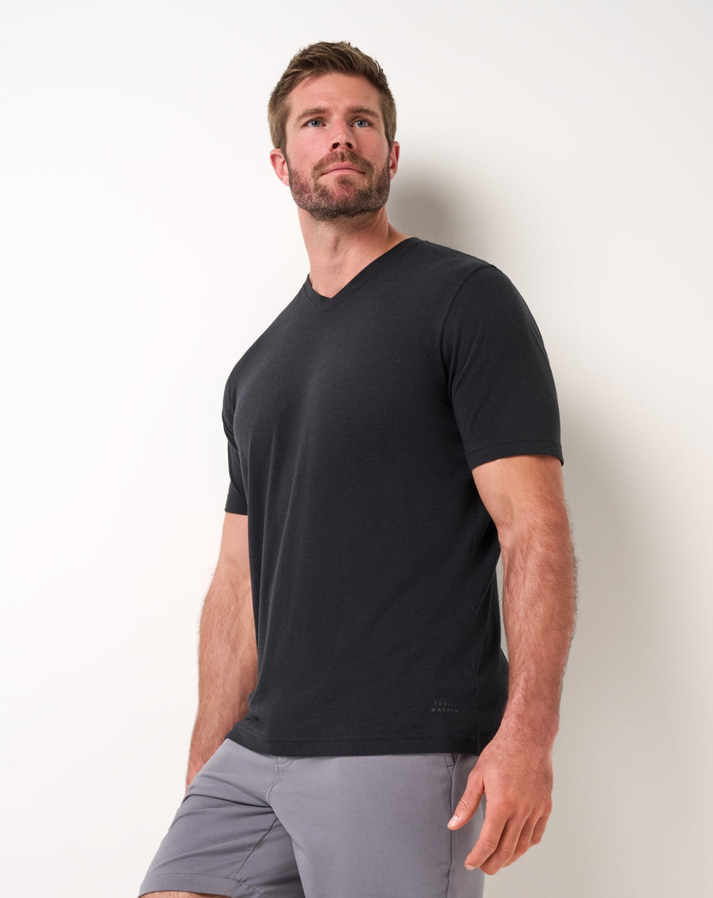 Cloud V-Neck Tee| Travis Mathew