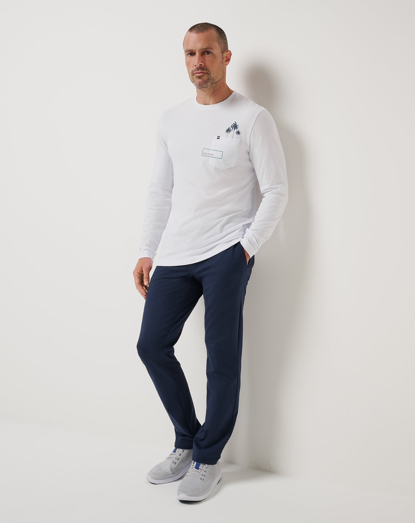 Reef Stop Long Sleeve Tee| Travis Mathew