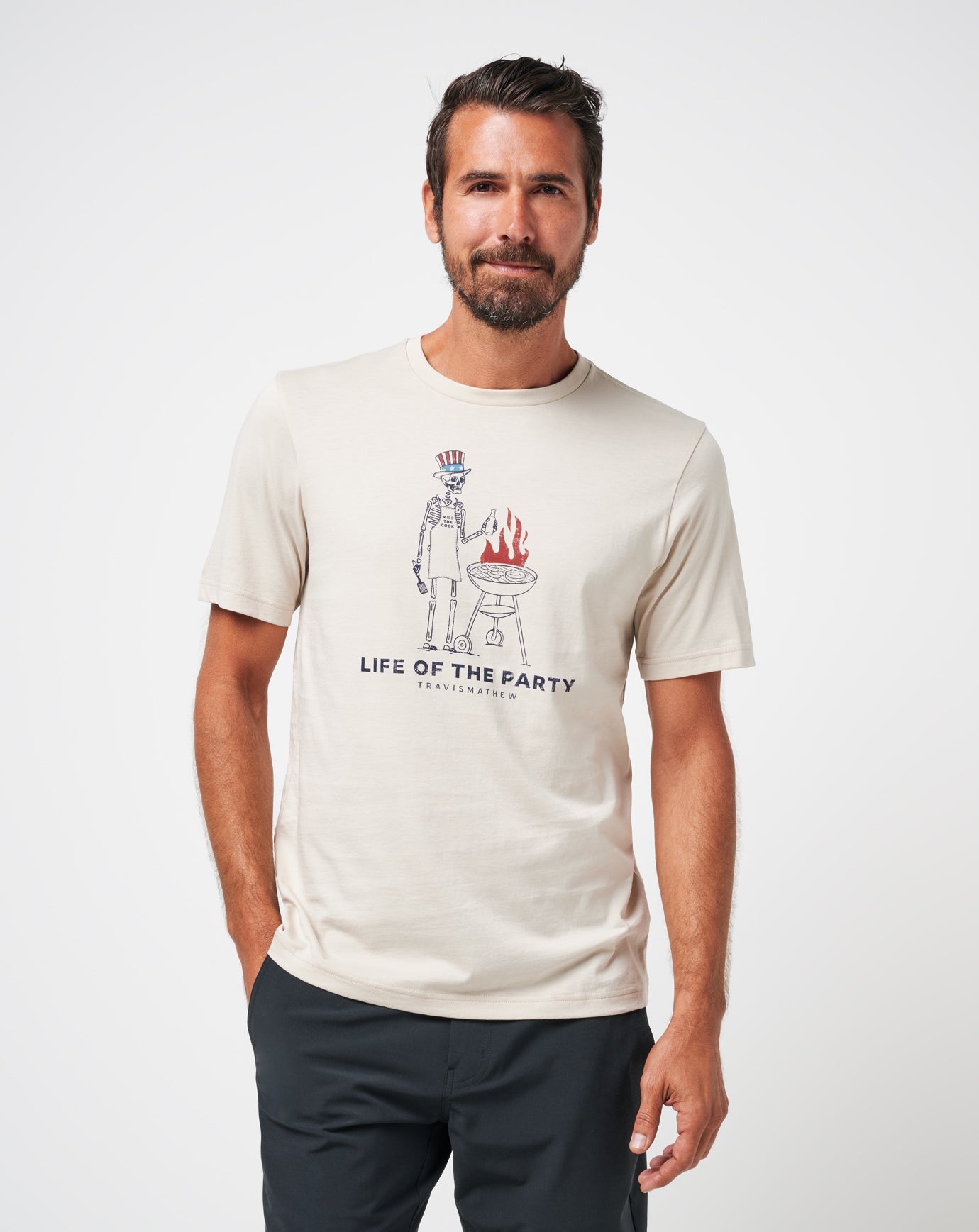 Grill And Thrill Tee| Travis Mathew