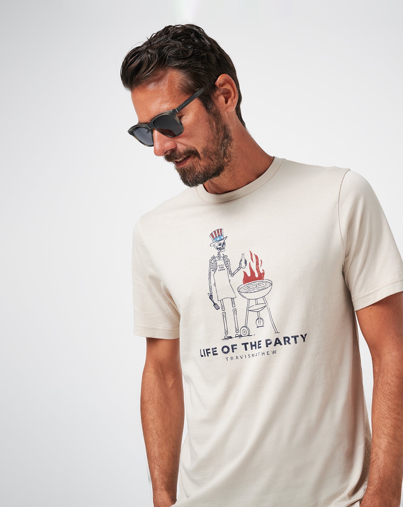 Grill And Thrill Tee| Travis Mathew