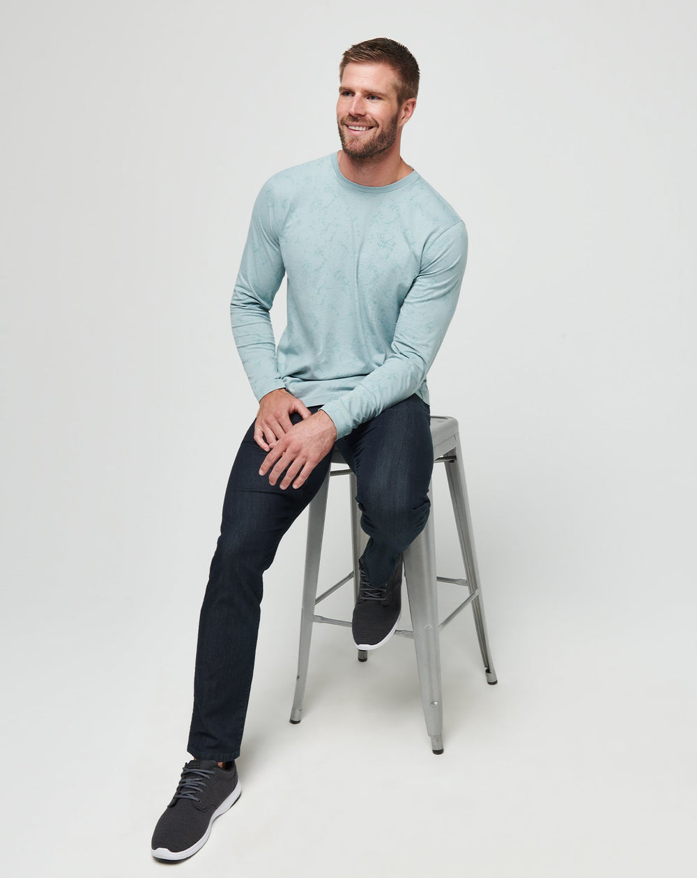 Warmer Tides Long Sleeve Tee| Travis Mathew