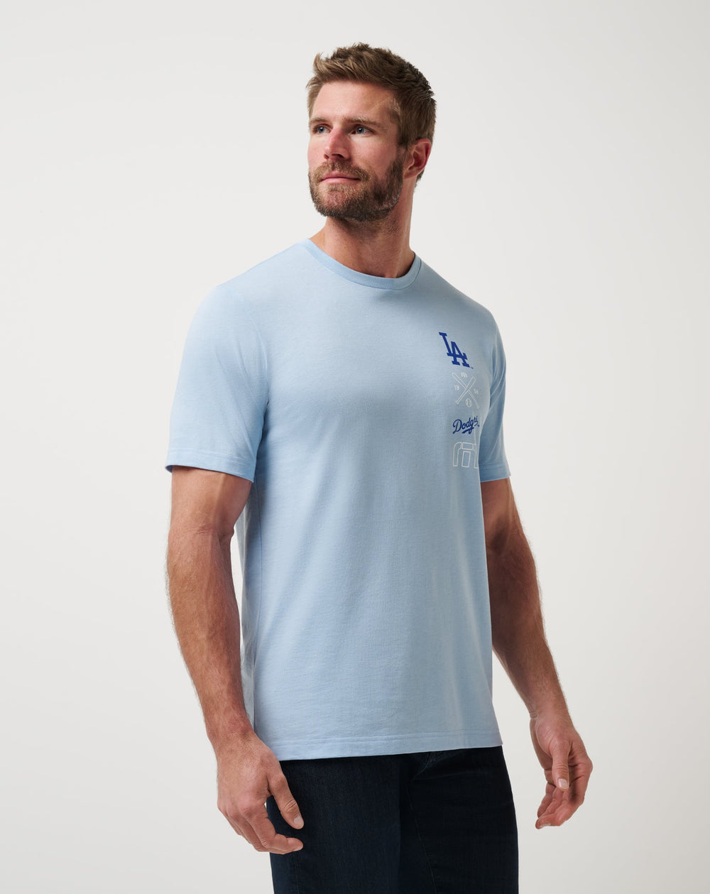 Los Angeles Dodgers Sunset Slam 2.0 Tee| Travis Mathew