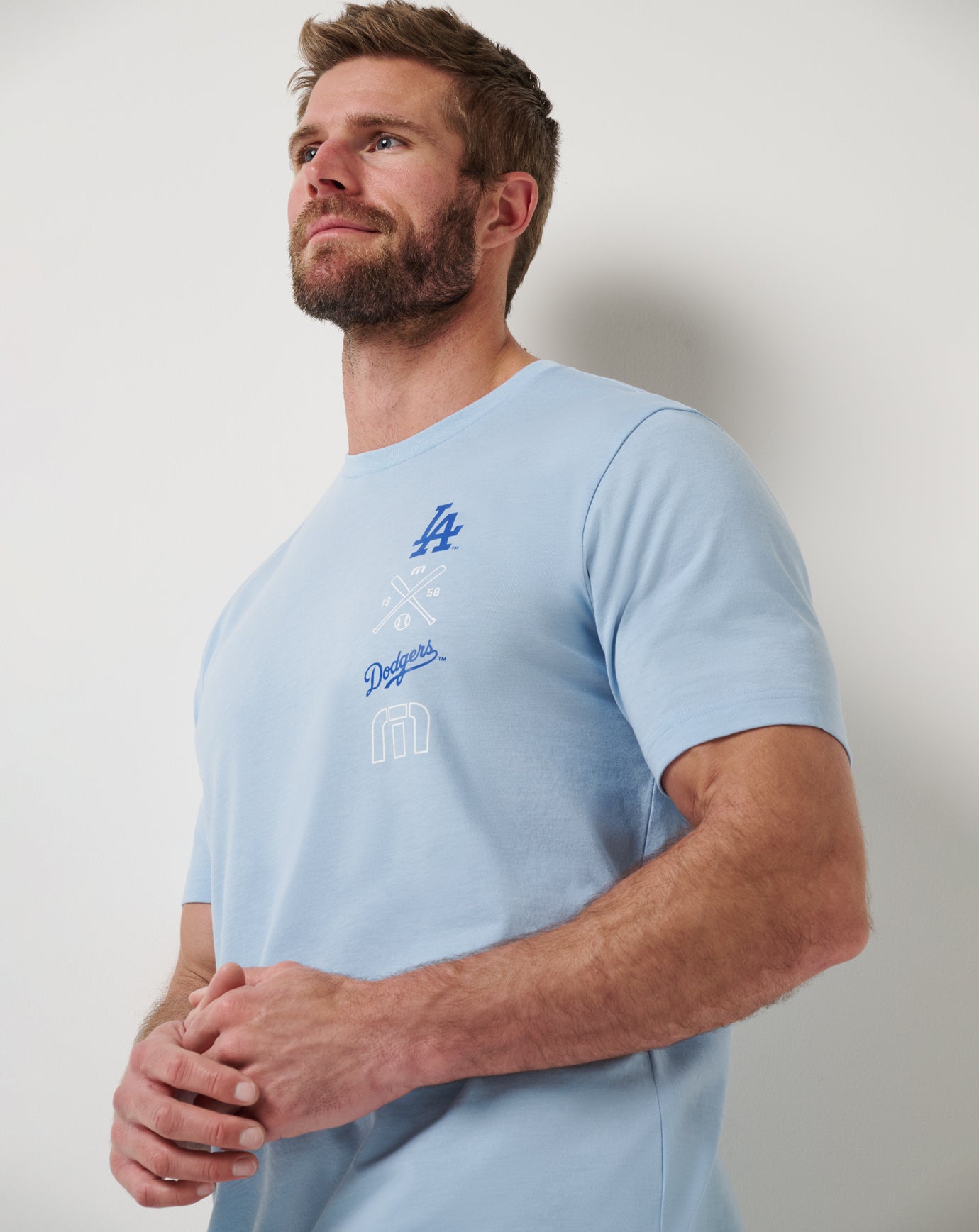 Los Angeles Dodgers Sunset Slam 2.0 Tee| Travis Mathew