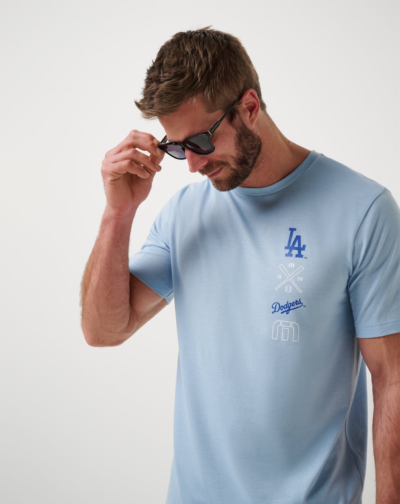 Los Angeles Dodgers Sunset Slam 2.0 Tee| Travis Mathew