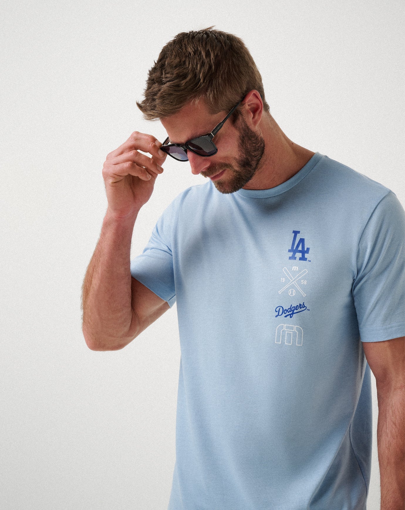 Los Angeles Dodgers Sunset Slam 2.0 Tee| Travis Mathew