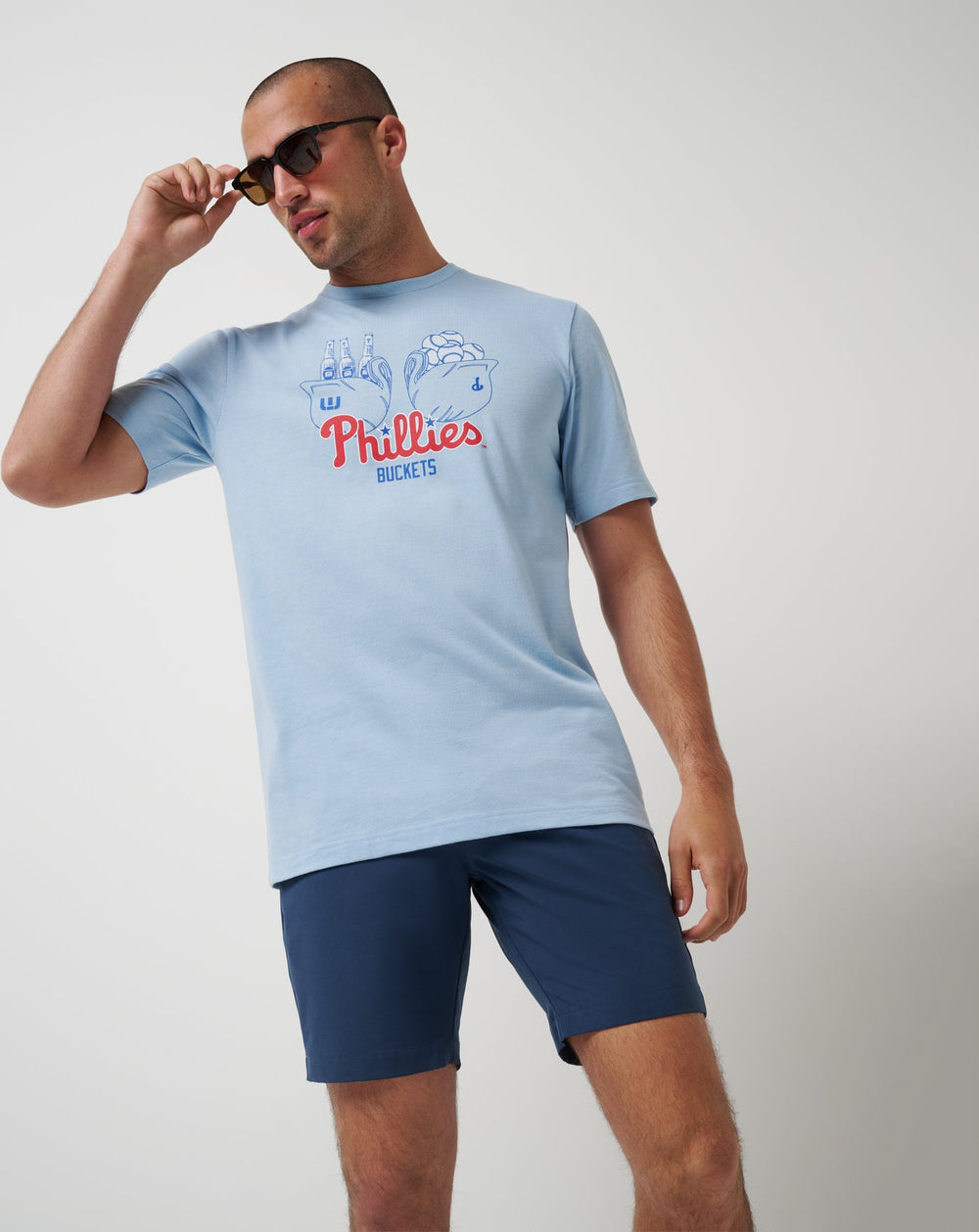 Philadelphia Phillies Strike Two Tee| Travis Mathew