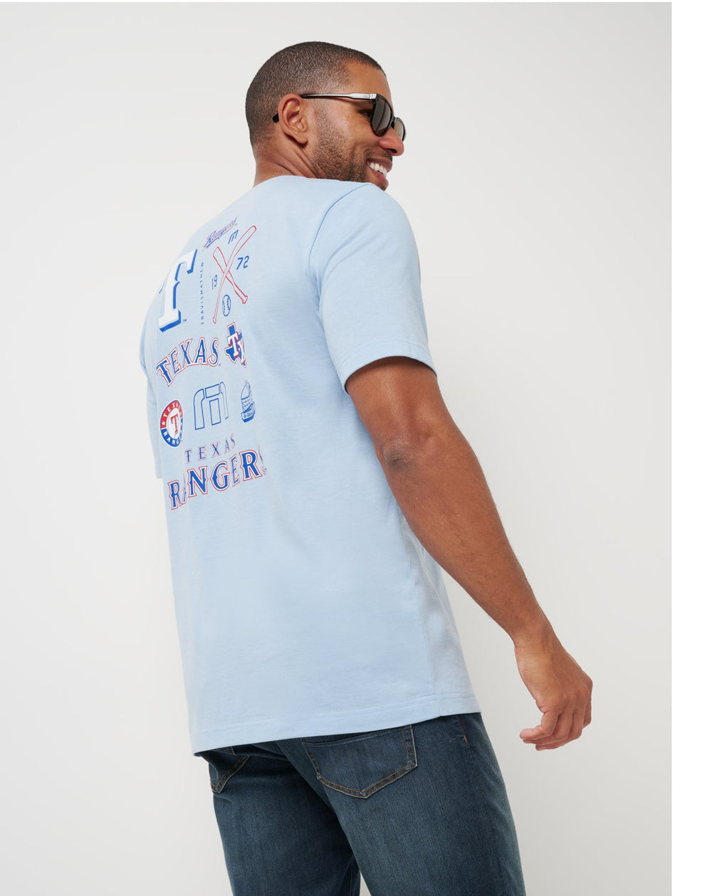 Texas Rangers Friendly Rivalry Tee| Travis Mathew