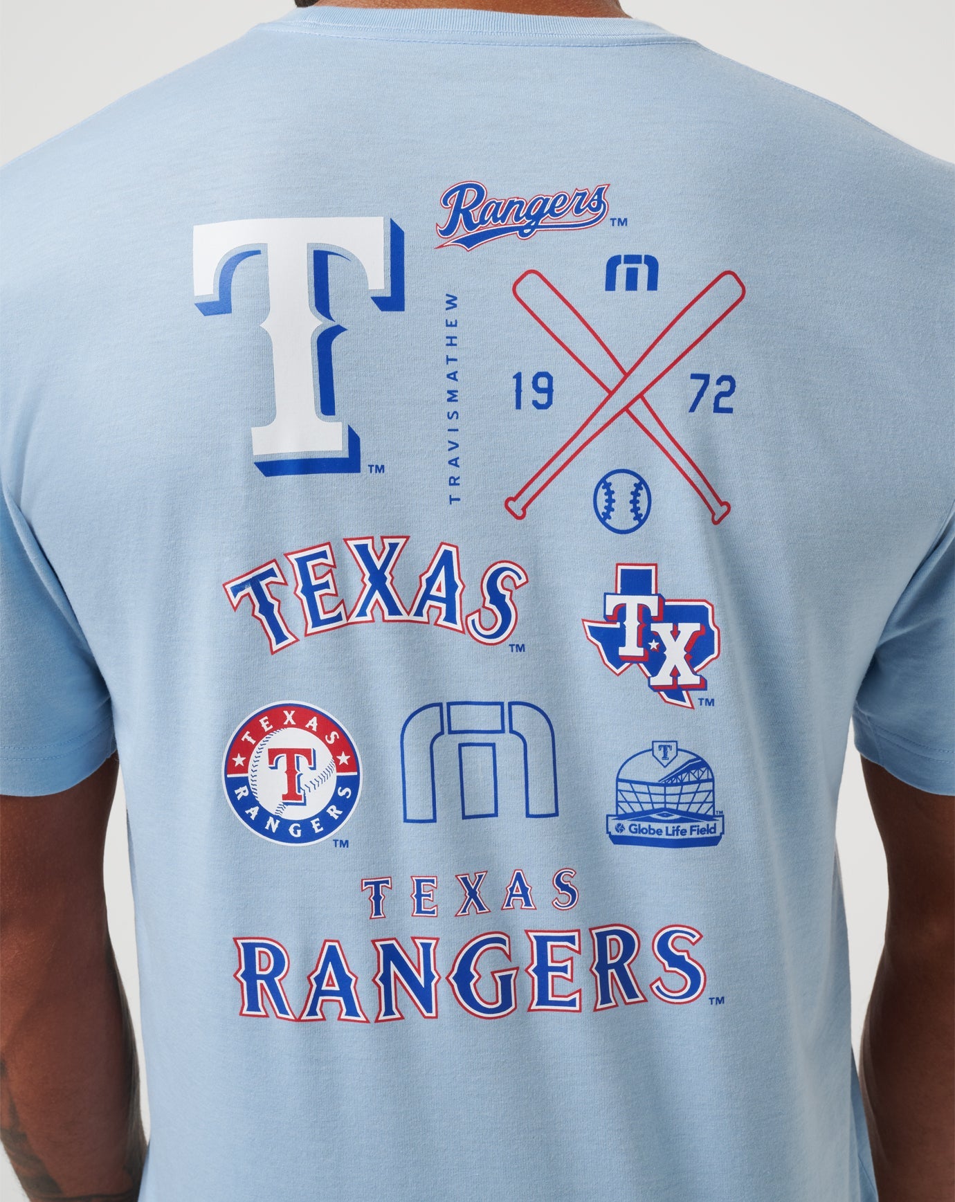 Texas Rangers Friendly Rivalry Tee| Travis Mathew