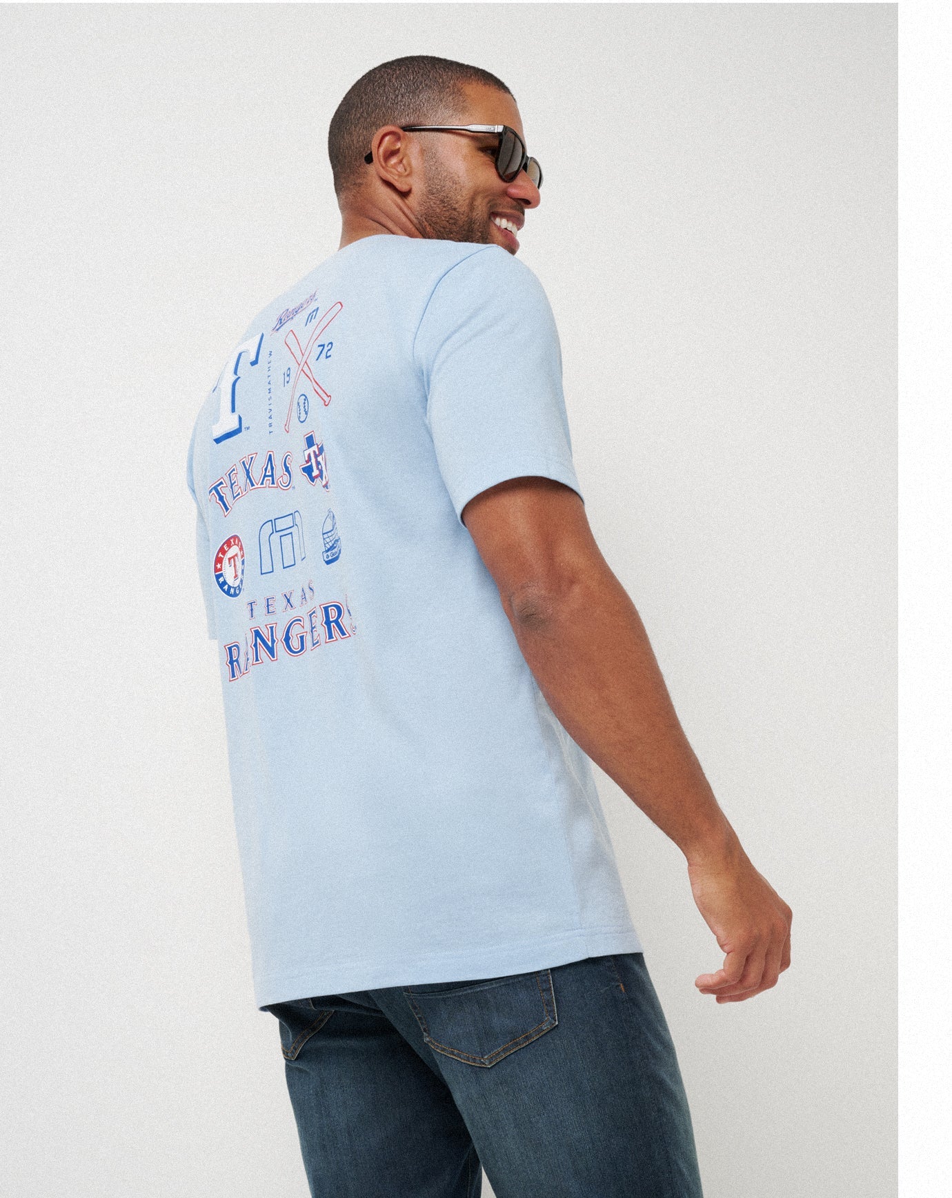 Texas Rangers Friendly Rivalry Tee| Travis Mathew
