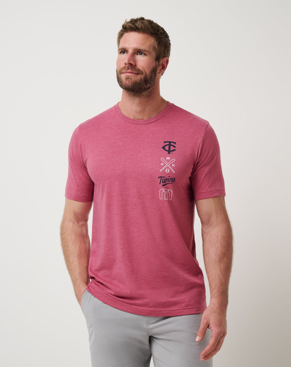 Minnesota Twins Sunset Slam 2.0 Tee| Travis Mathew