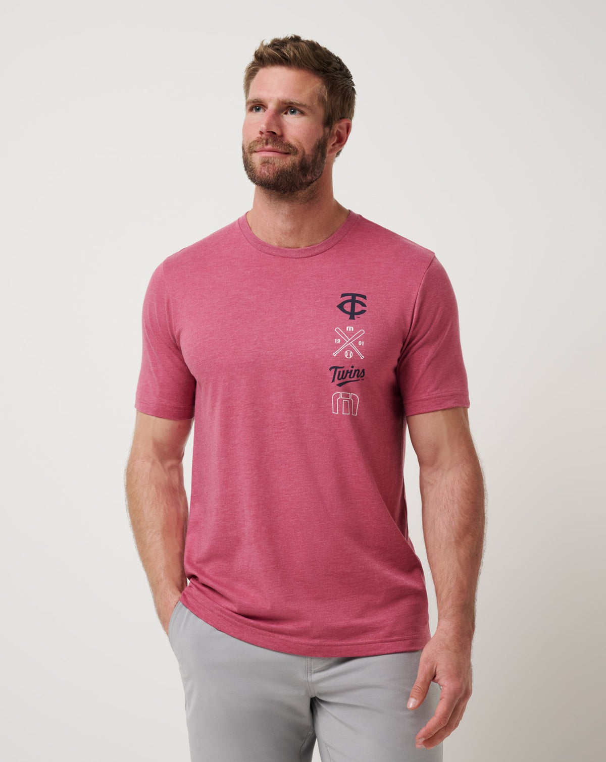 Minnesota Twins Sunset Slam 2.0 Tee| Travis Mathew