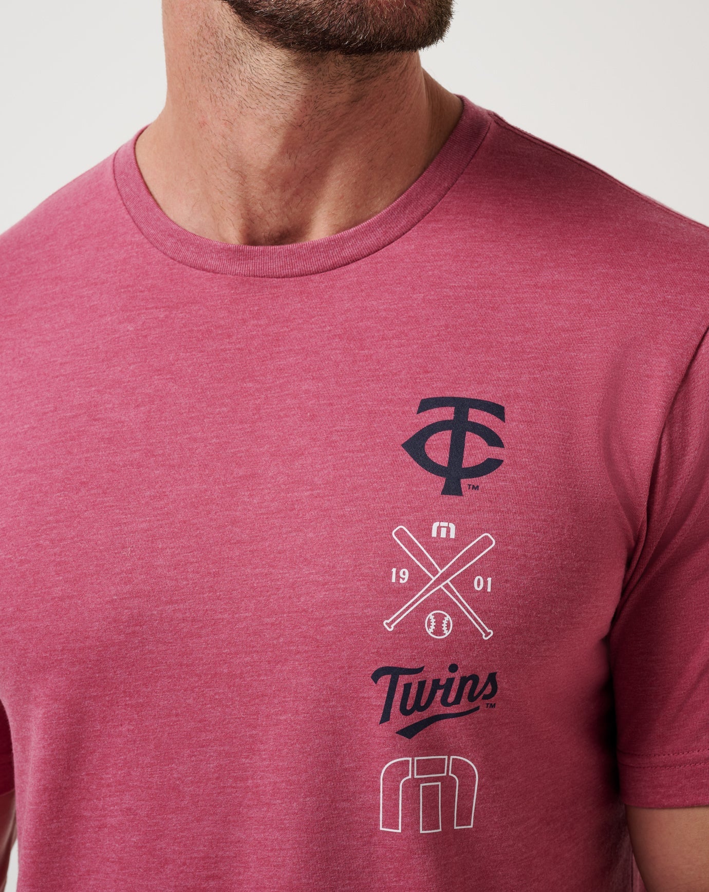 Minnesota Twins Sunset Slam 2.0 Tee| Travis Mathew