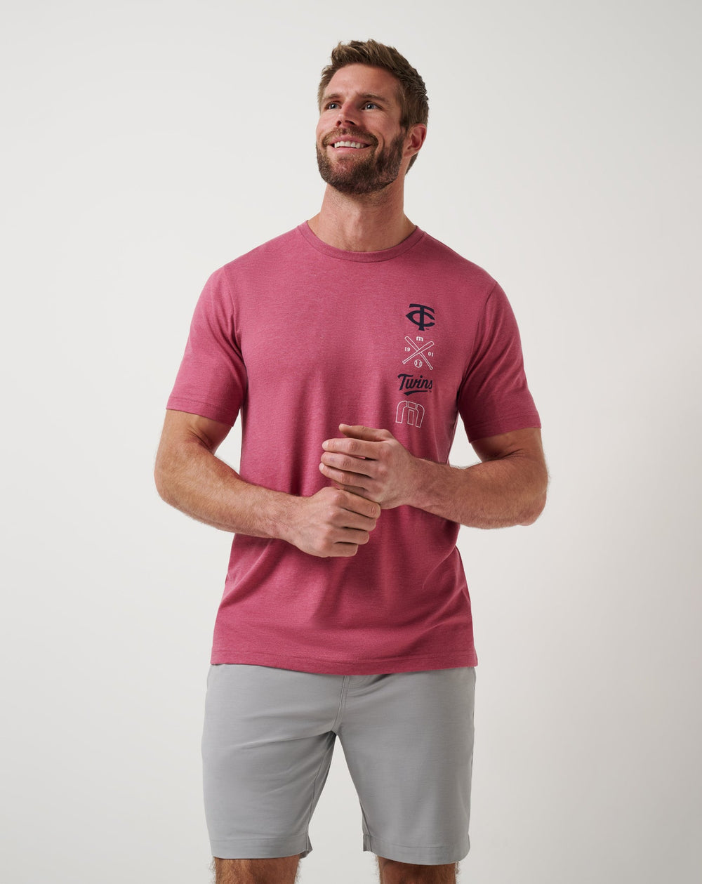Minnesota Twins Sunset Slam 2.0 Tee| Travis Mathew