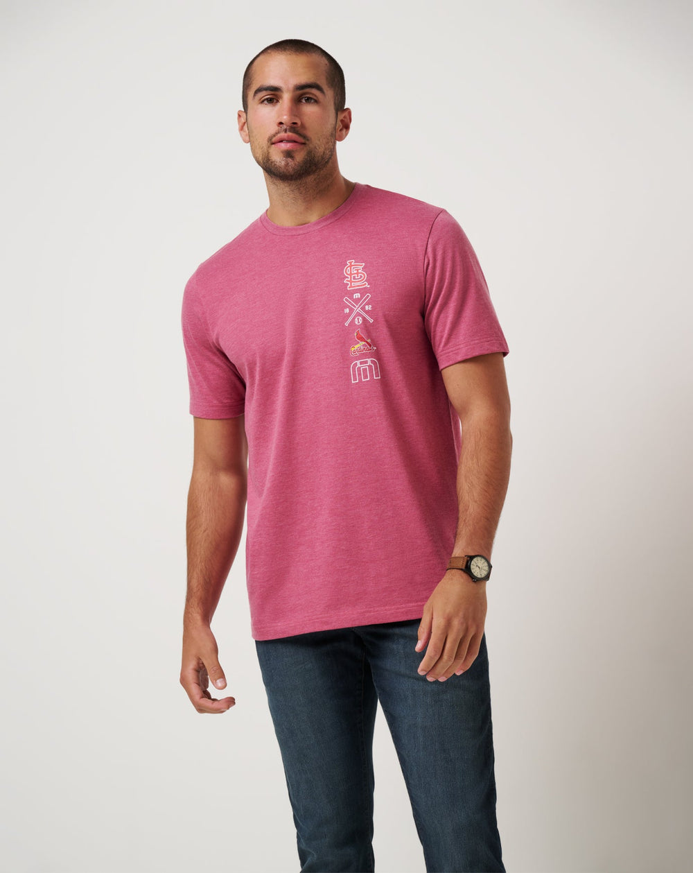 St Louis Cardinals Sunset Slam 2.0 Tee| Travis Mathew