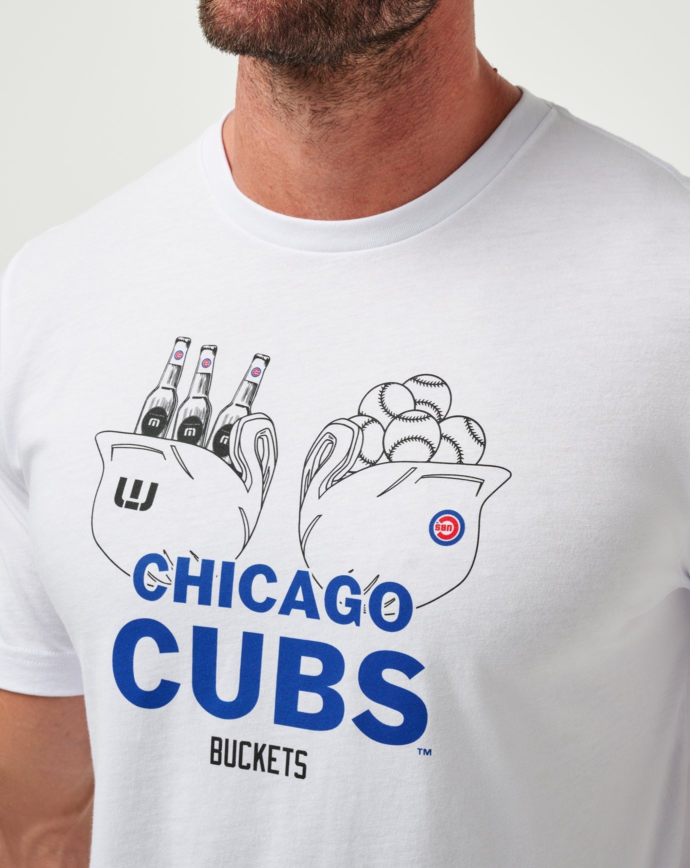 Chicago Cubs Strike One Tee| Travis Mathew