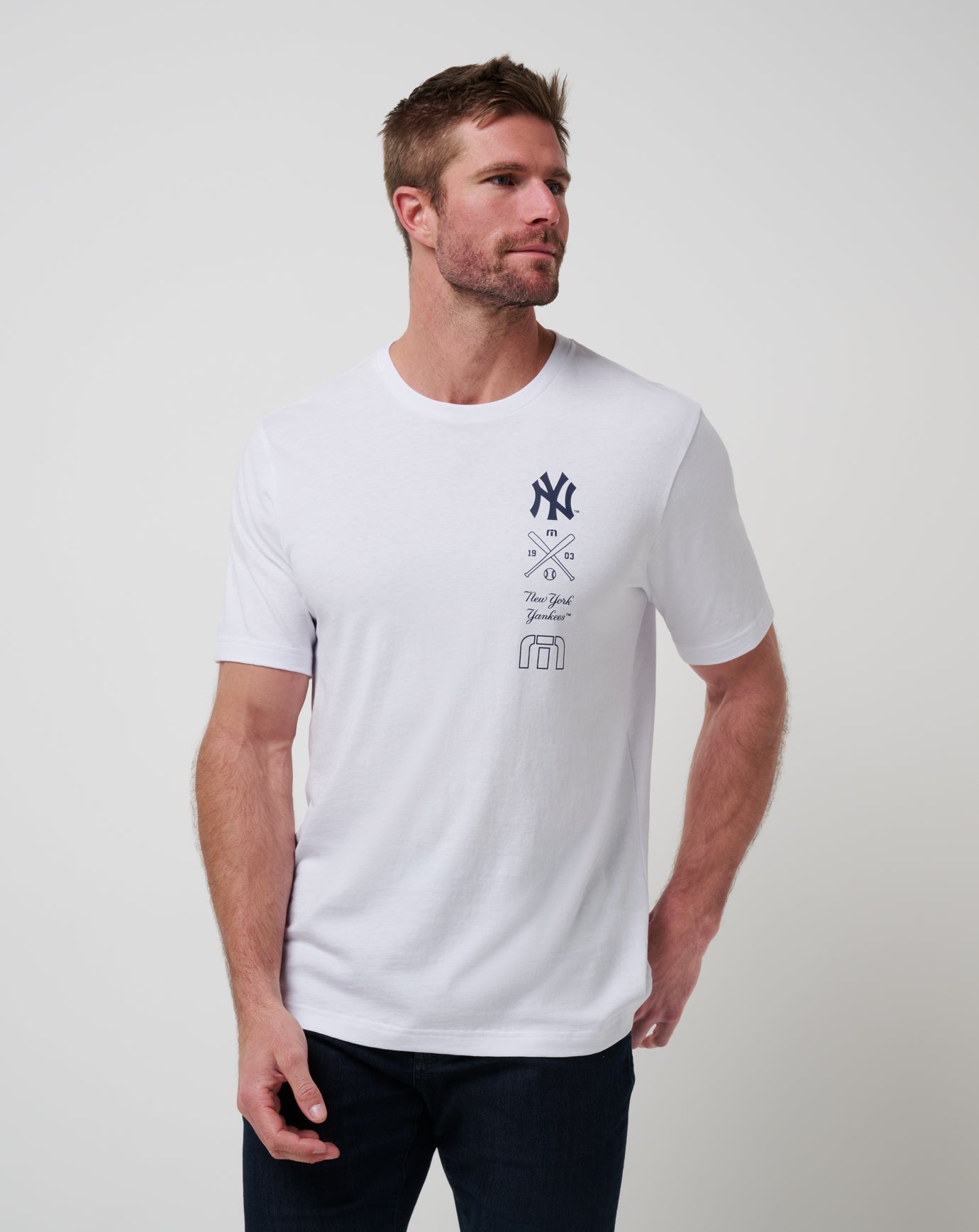 New York Yankees Sunset Slam 2.0 Tee| Travis Mathew