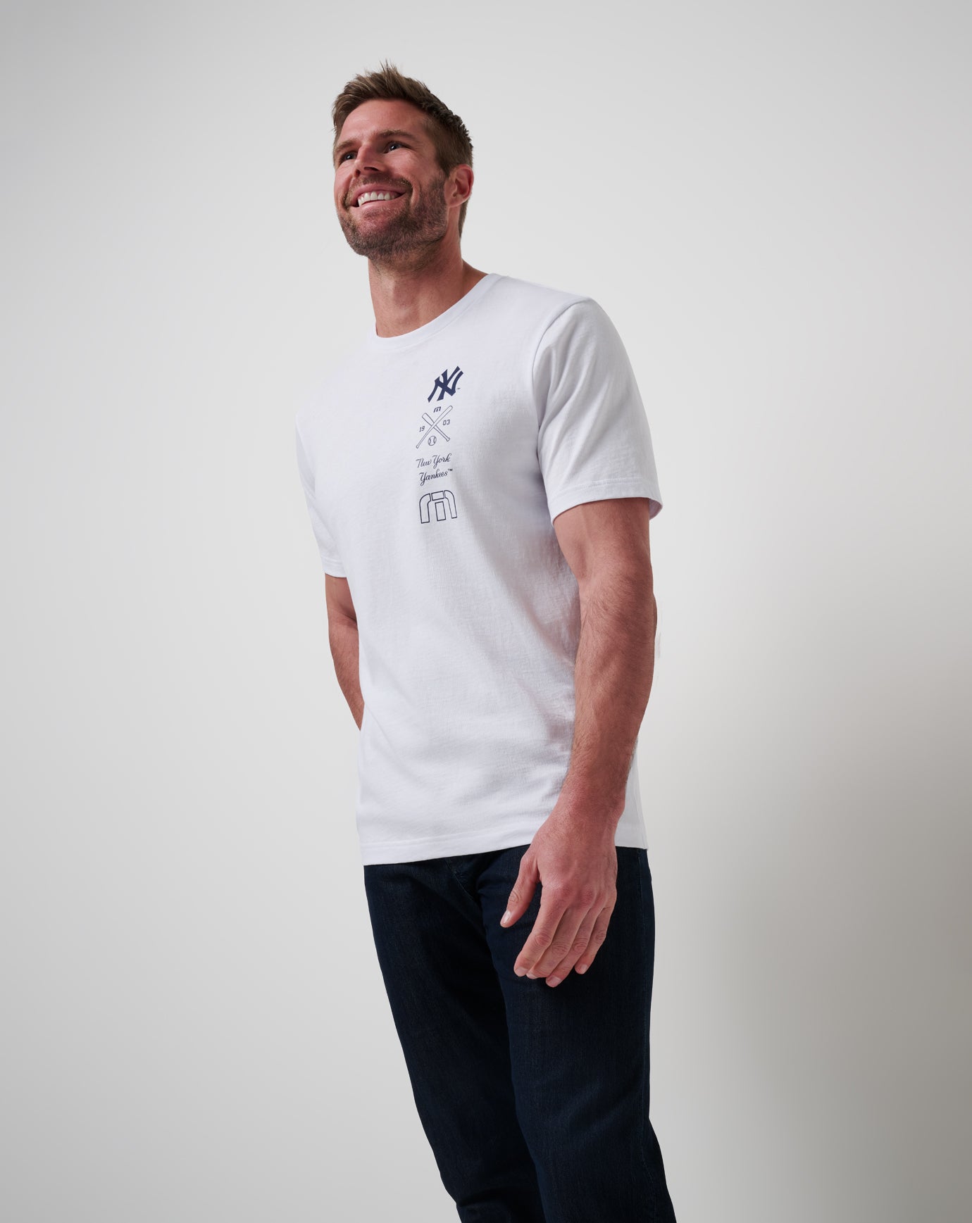 New York Yankees Sunset Slam 2.0 Tee| Travis Mathew