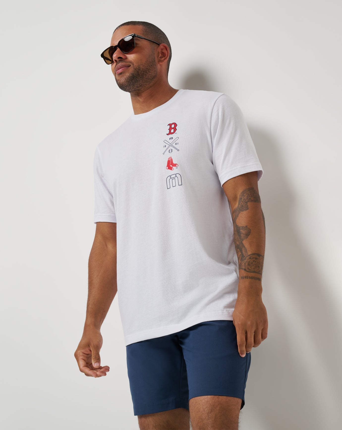 Boston Red Sox Sunset Slam 2.0 Tee| Travis Mathew
