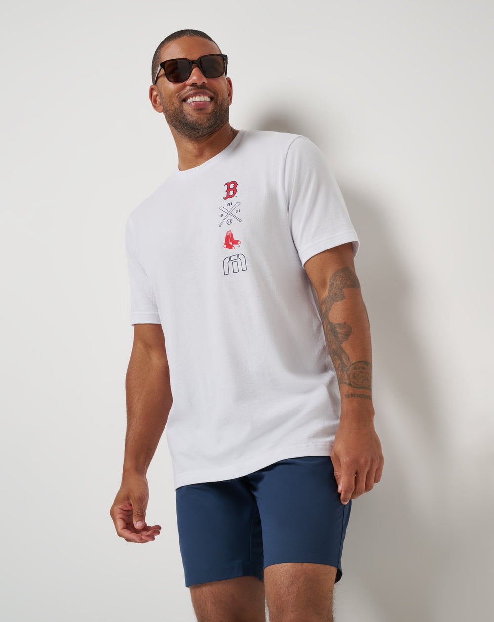 Boston Red Sox Sunset Slam 2.0 Tee| Travis Mathew
