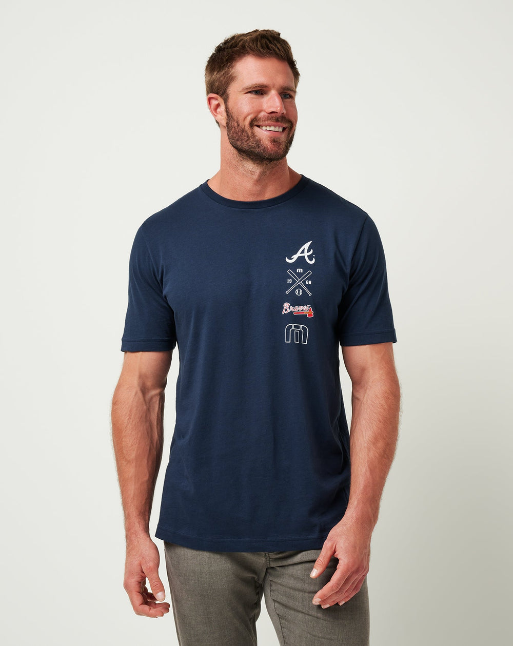 Atlanta Braves Sunset Slam Tee| Travis Mathew