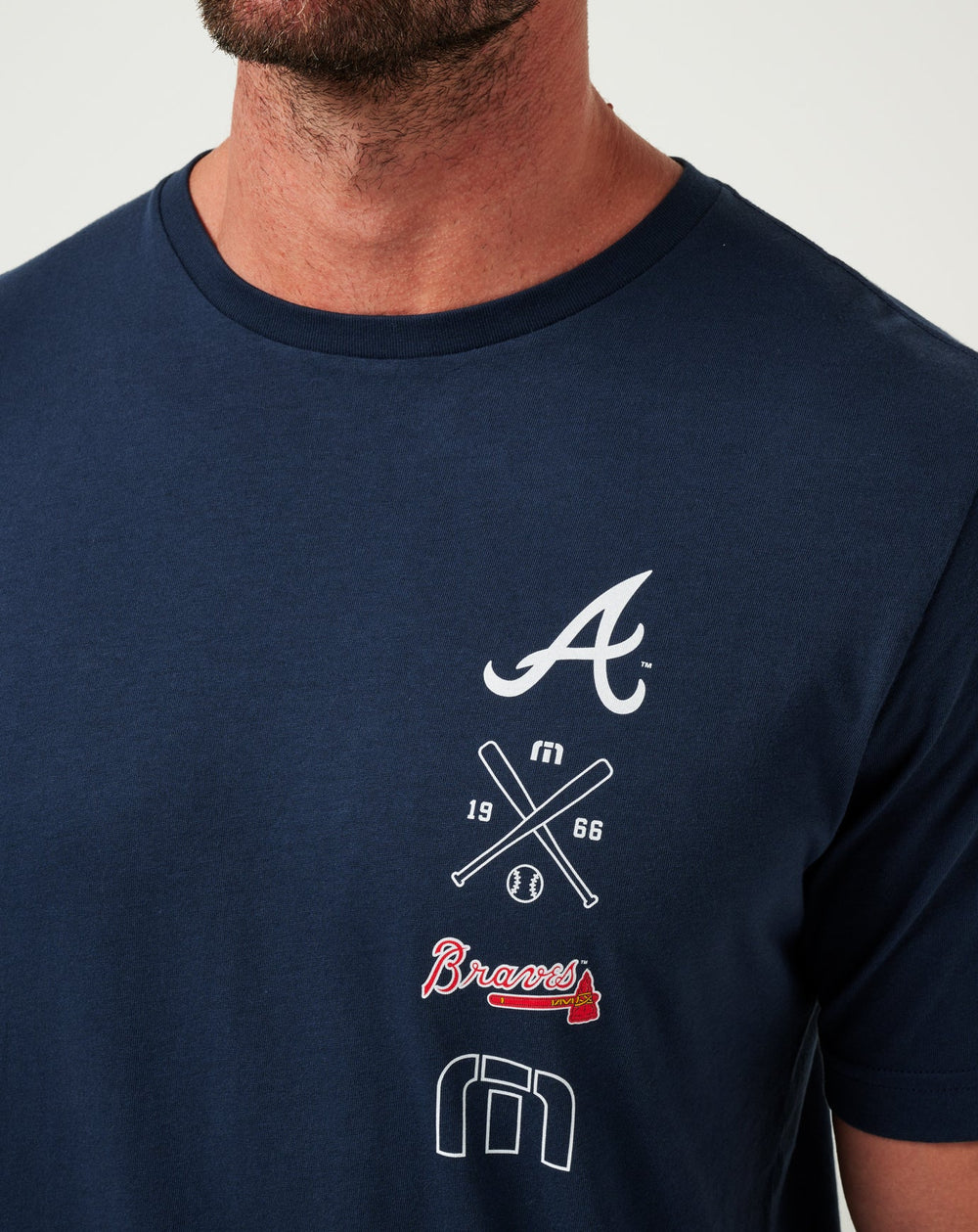 Atlanta Braves Sunset Slam Tee| Travis Mathew