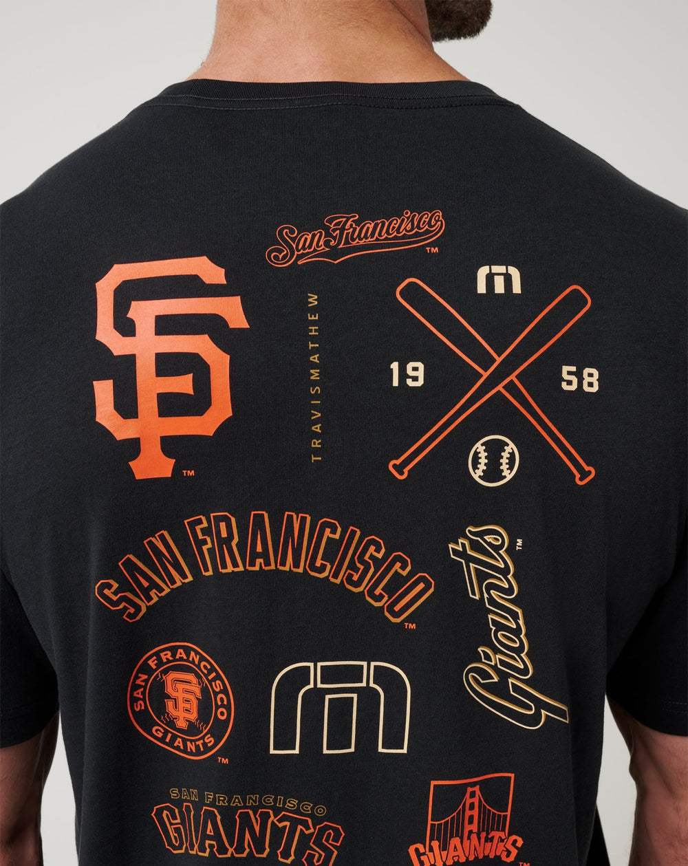 San Francisco Giants Friendly Rivalry Tee| Travis Mathew