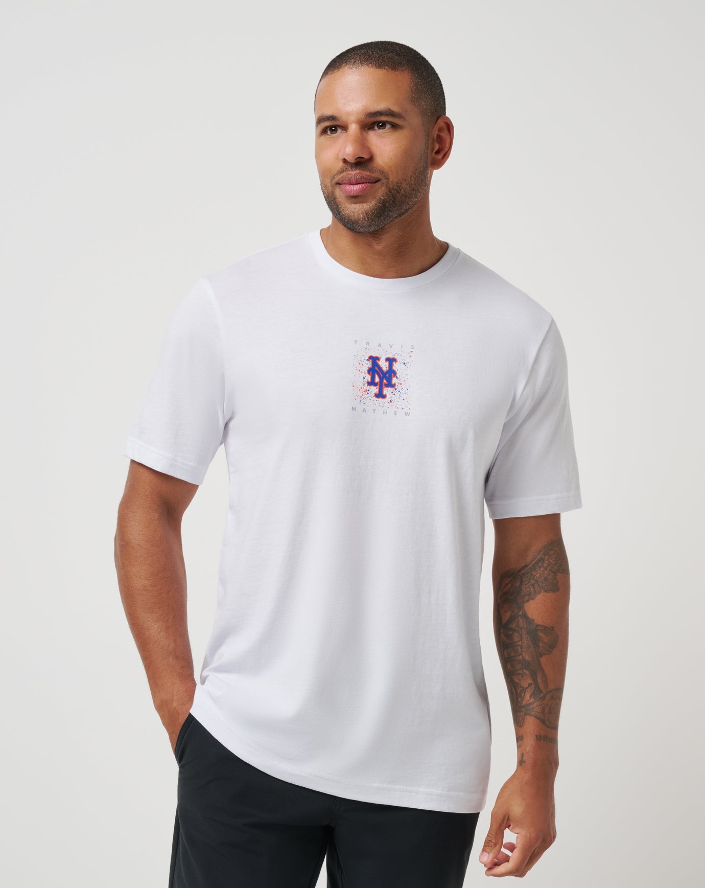 New York Mets In The Dugout 2.0 Tee| Travis Mathew