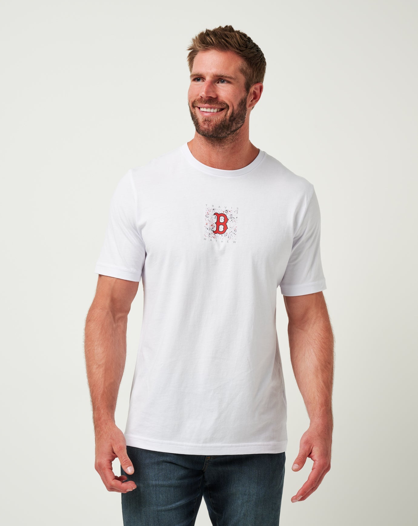 Boston Red Sox In The Dugout Tee| Travis Mathew