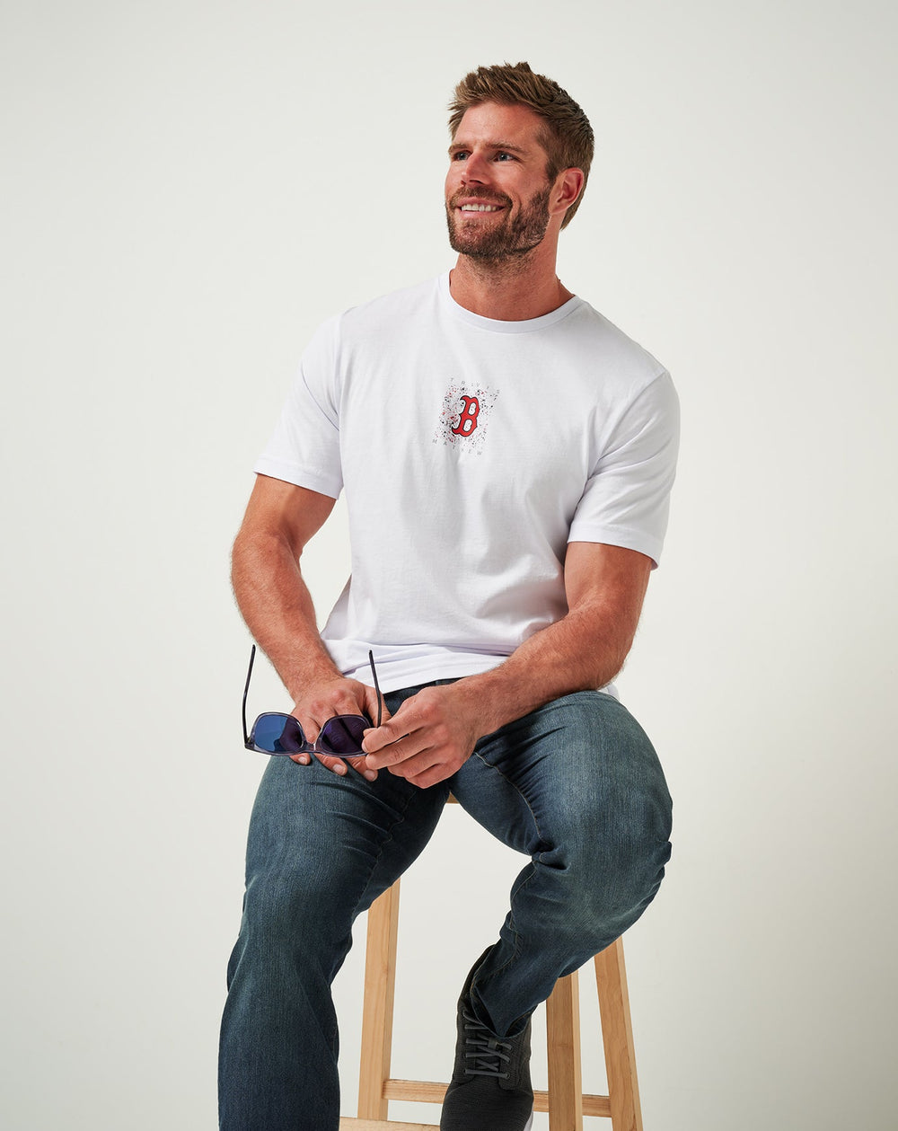 Boston Red Sox In The Dugout Tee| Travis Mathew