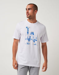 Los Angeles Dodgers Bleacher Breeze Tee| Travis Mathew