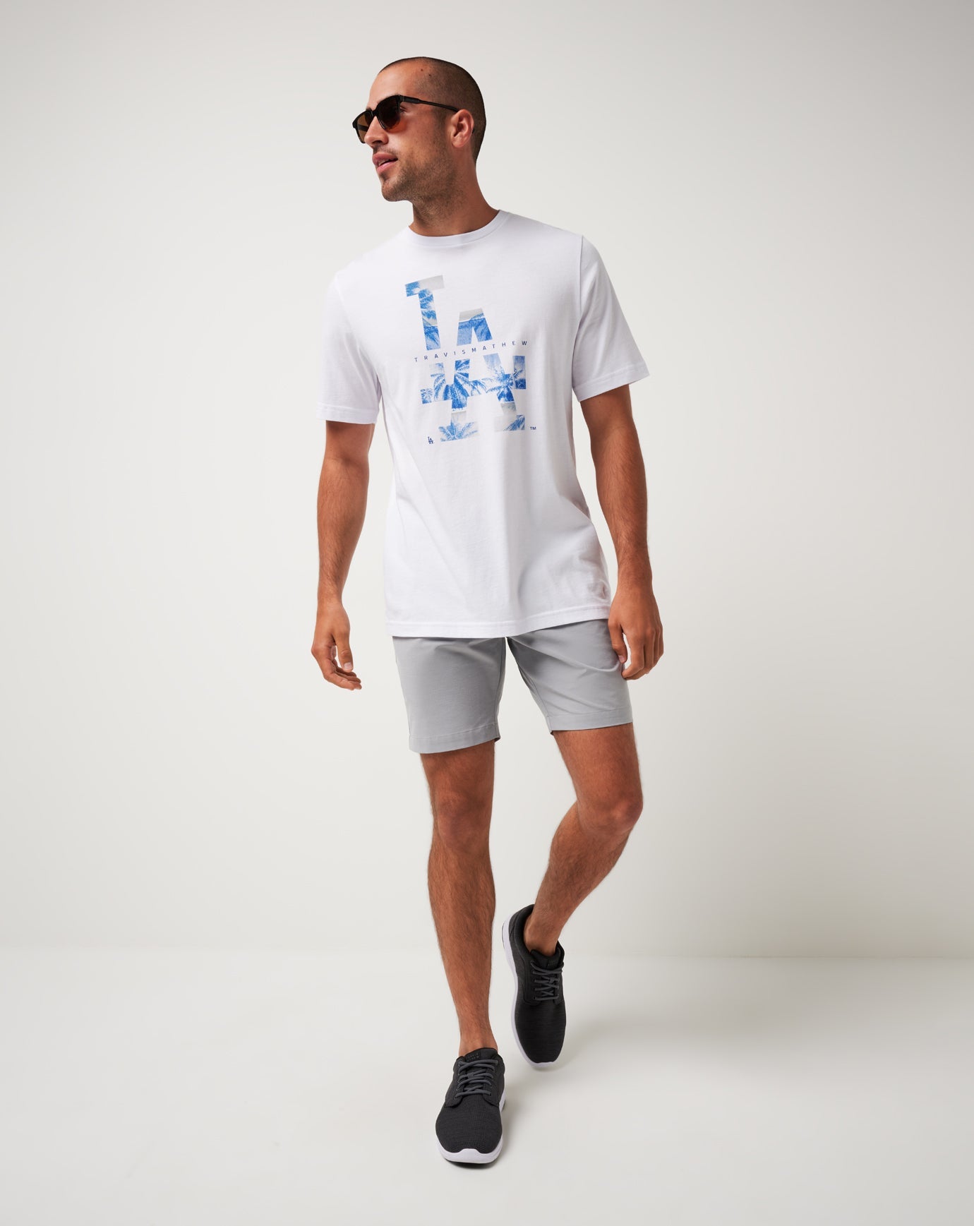 Los Angeles Dodgers Bleacher Breeze Tee| Travis Mathew