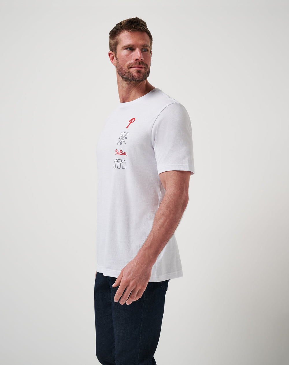 Philadelphia Phillies Sunset Slam 2.0 Tee| Travis Mathew