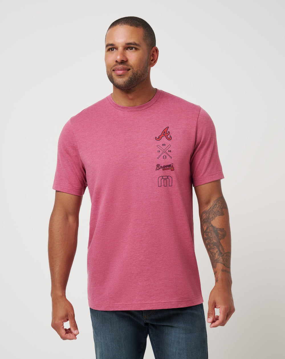 Atlanta Braves Sunset Slam 2.0 Tee| Travis Mathew