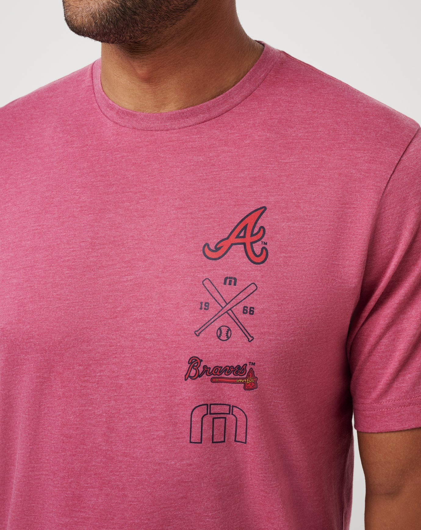 Atlanta Braves Sunset Slam 2.0 Tee| Travis Mathew
