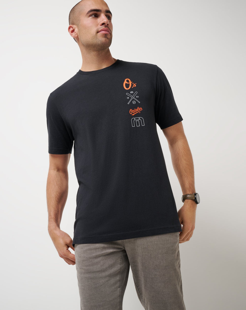 Baltimore Orioles Sunset Slam 2.0 Tee| Travis Mathew