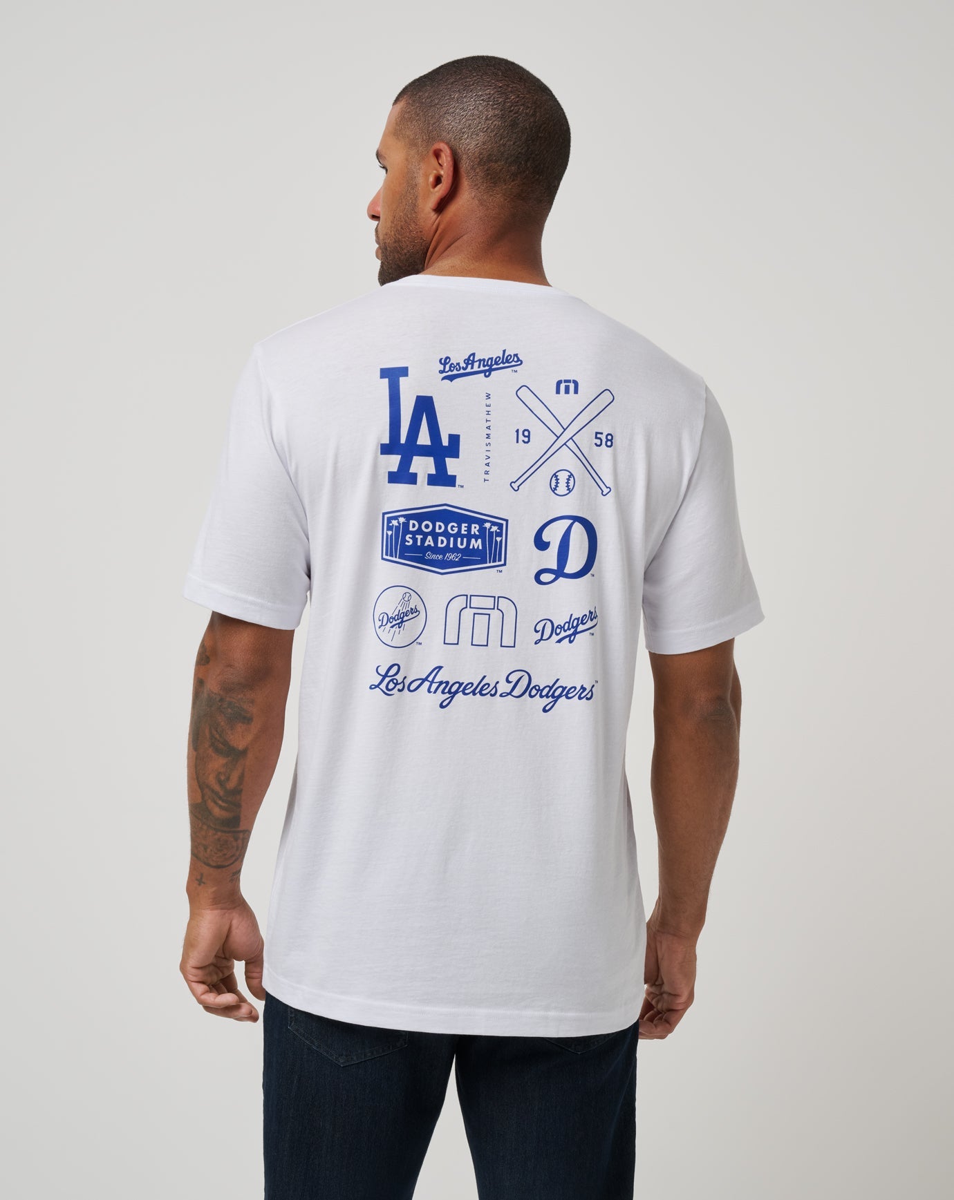 Los Angeles Dodgers Friendly Rivalry Tee| Travis Mathew