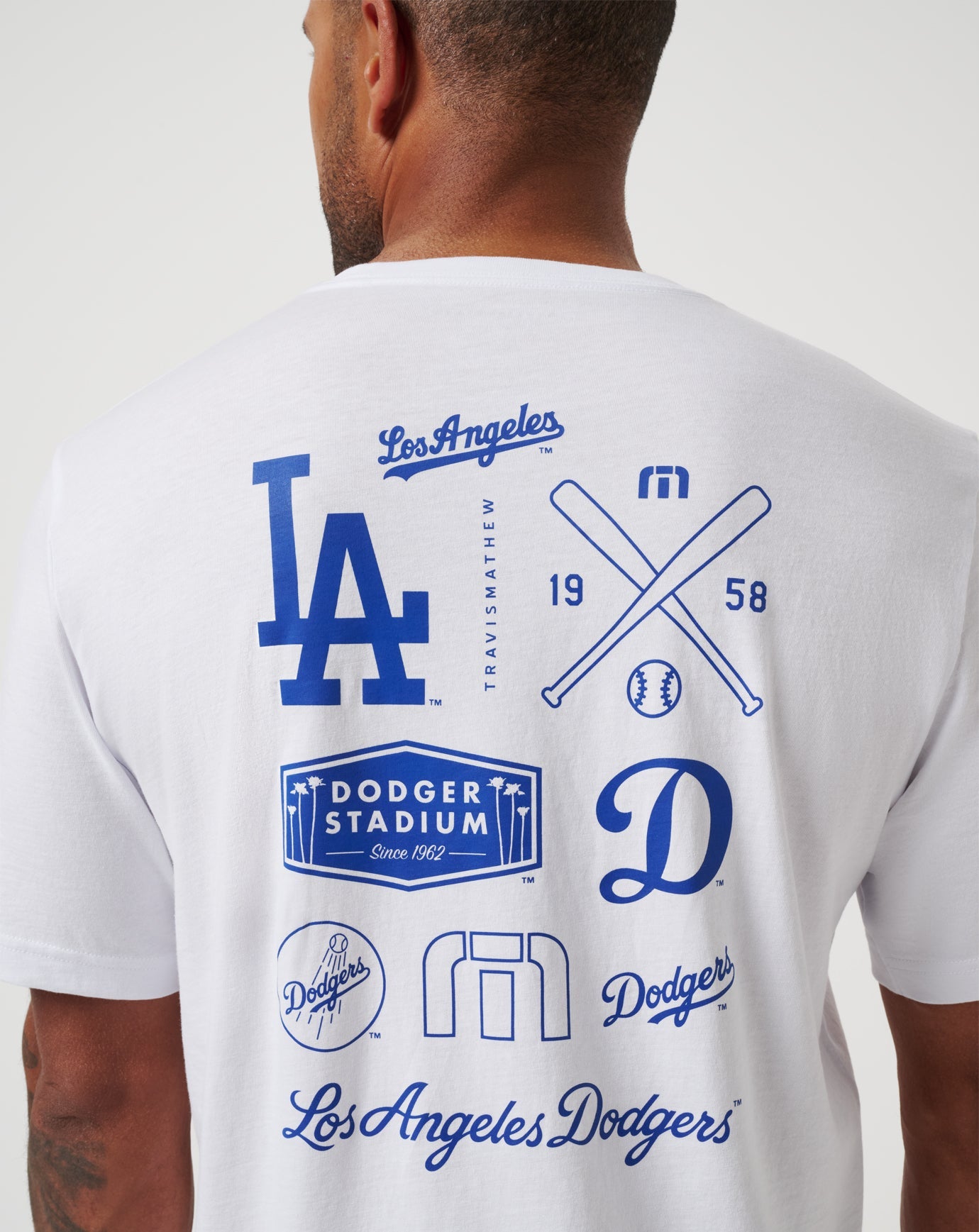 Los Angeles Dodgers Friendly Rivalry Tee| Travis Mathew