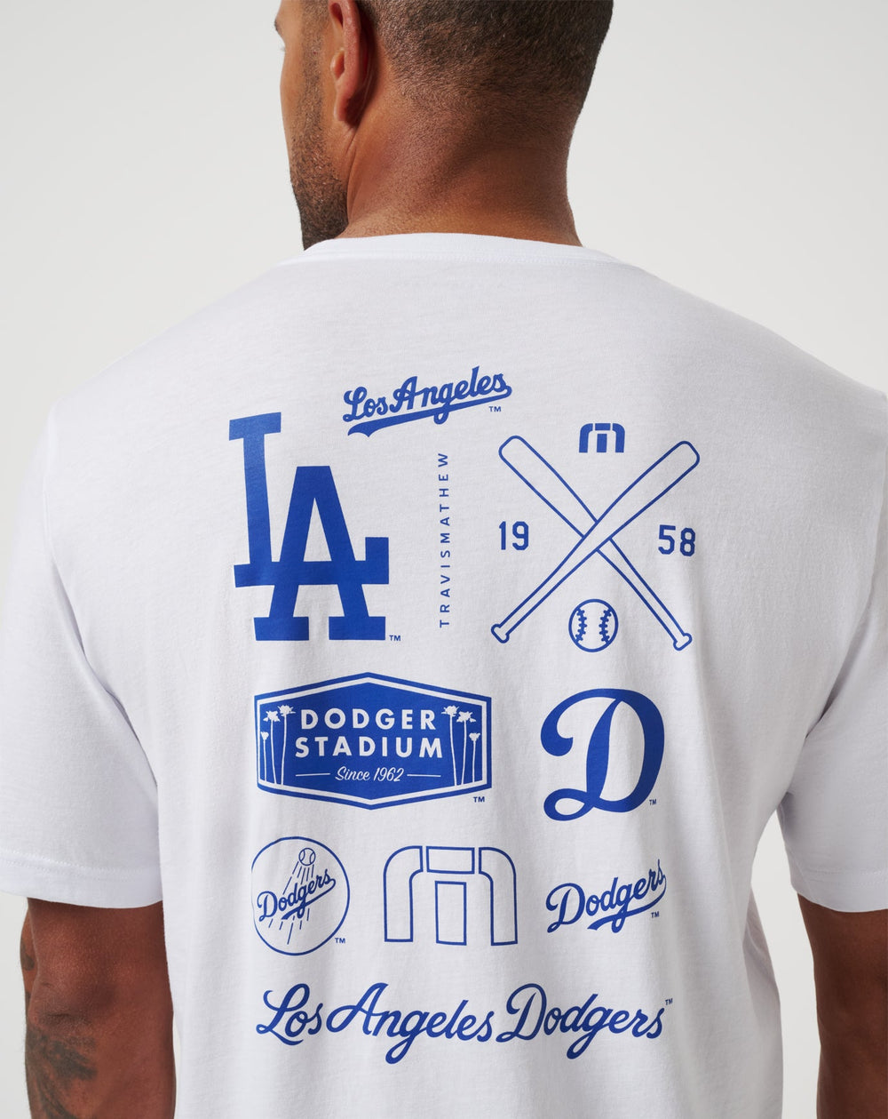 Los Angeles Dodgers Friendly Rivalry Tee| Travis Mathew