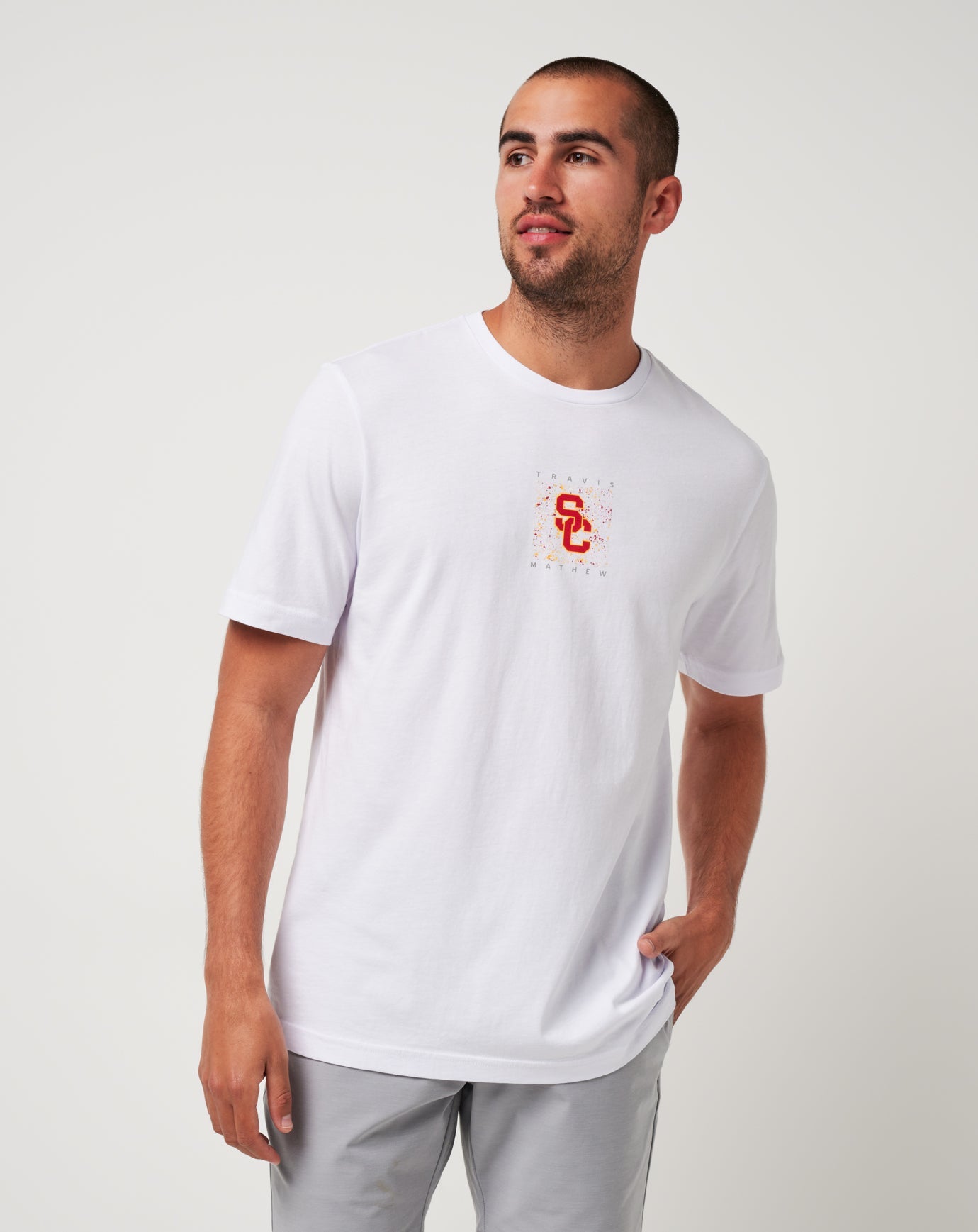 USC School Spirit Tee| Travis Mathew
