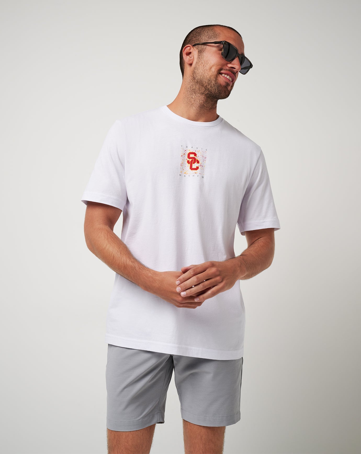 USC School Spirit Tee| Travis Mathew