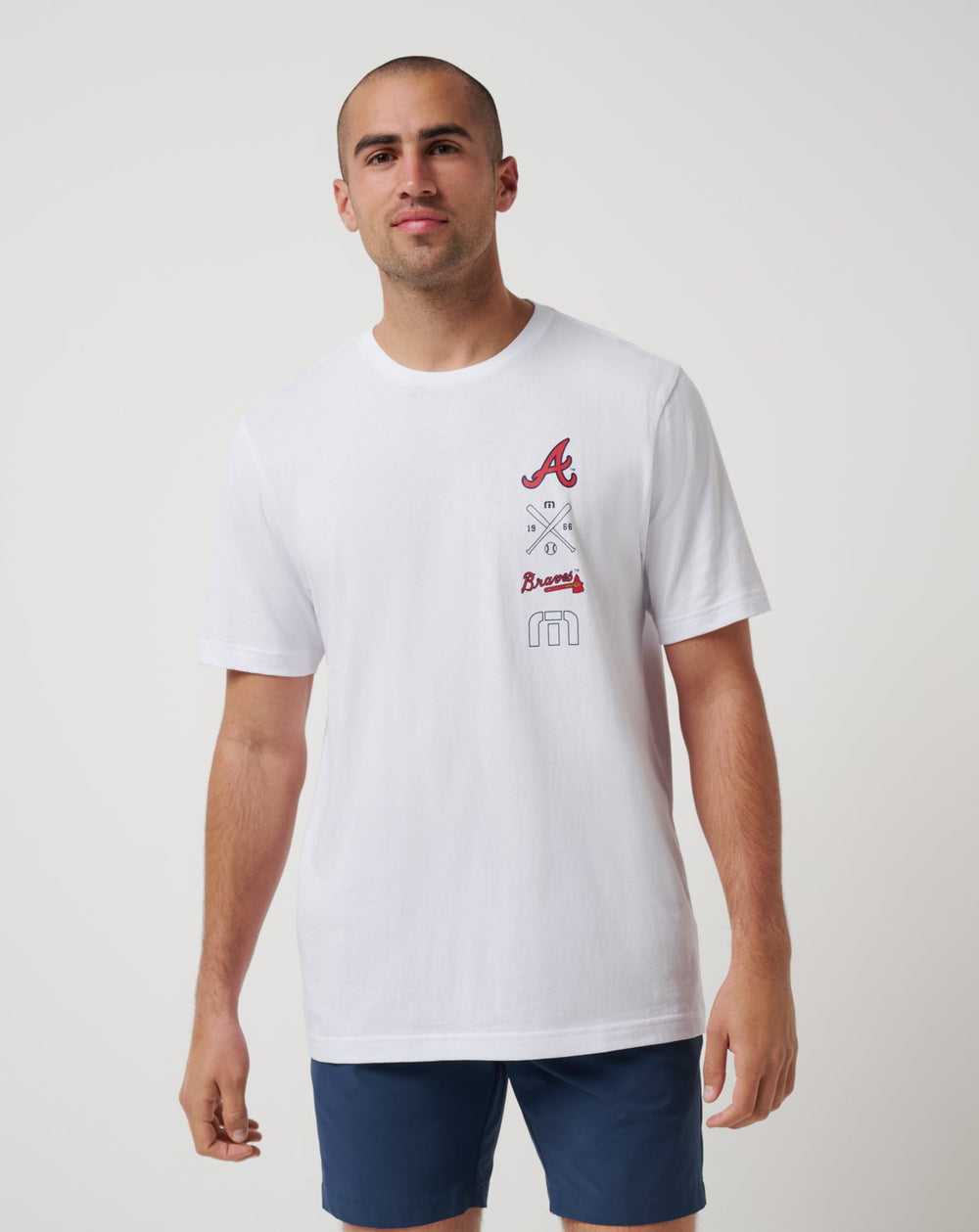 Atlanta Braves Sunset Slam 2.0 Tee| Travis Mathew