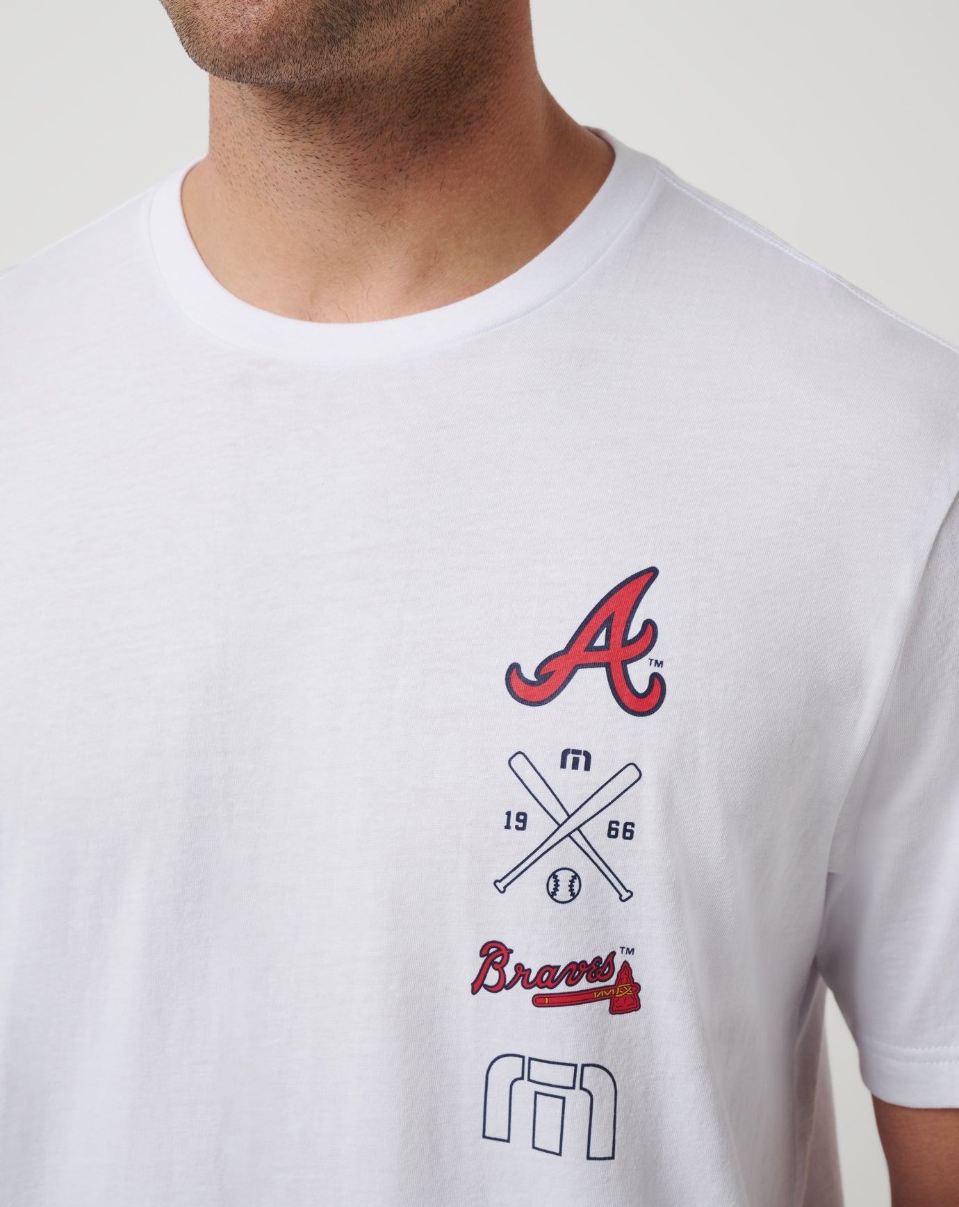 Atlanta Braves Sunset Slam 2.0 Tee| Travis Mathew
