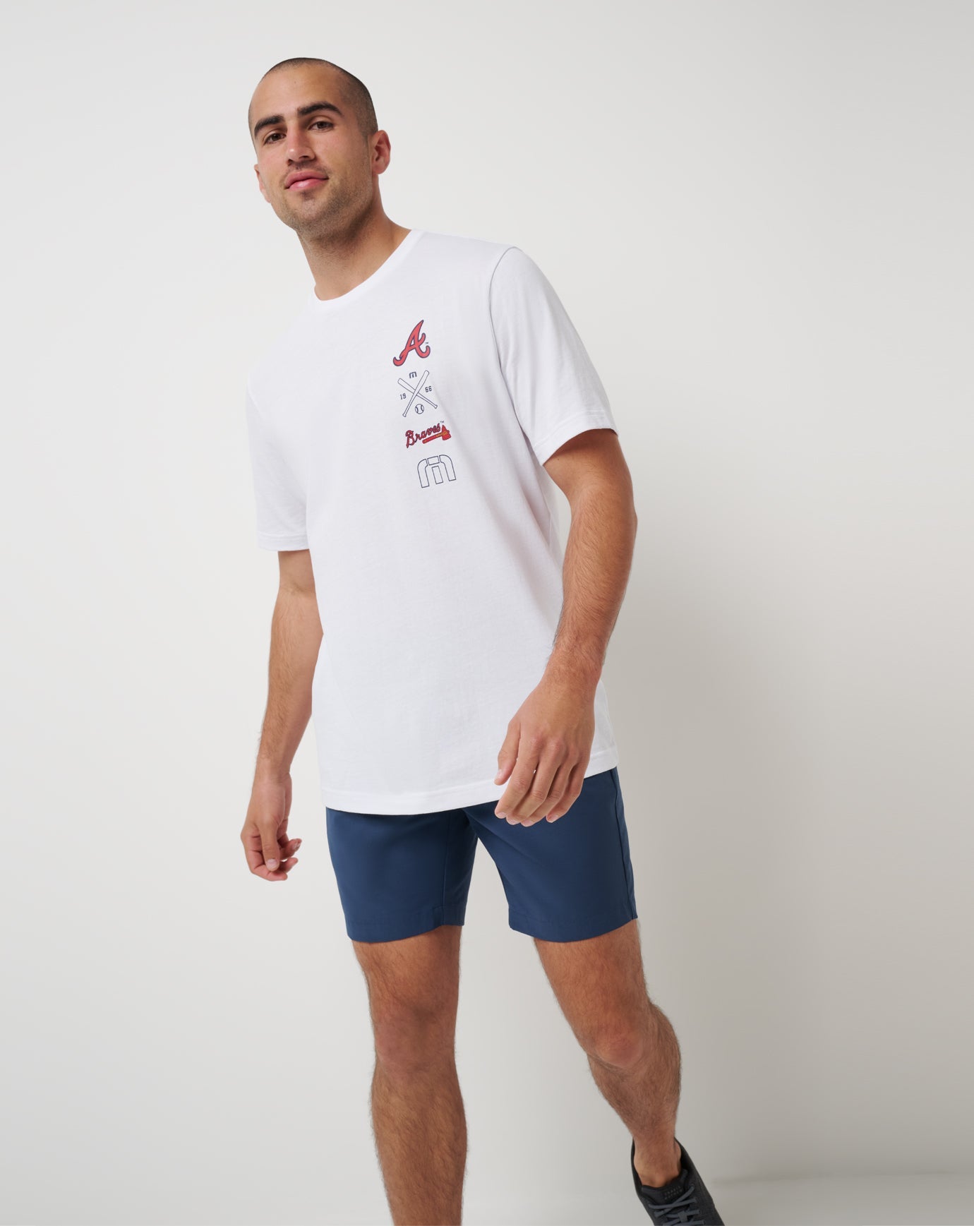 Atlanta Braves Sunset Slam 2.0 Tee| Travis Mathew