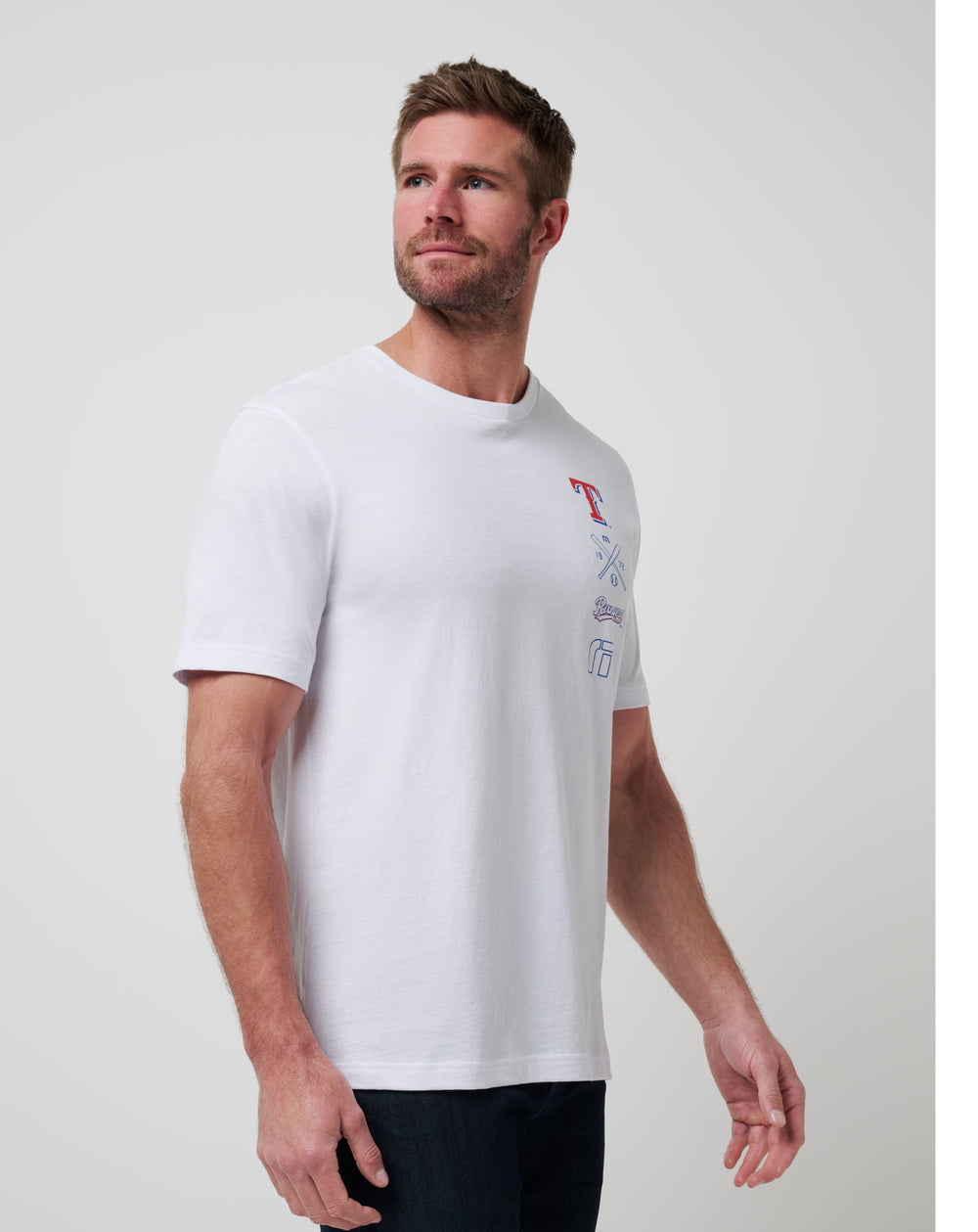 Texas Rangers Sunset Slam 2.0 Tee| Travis Mathew