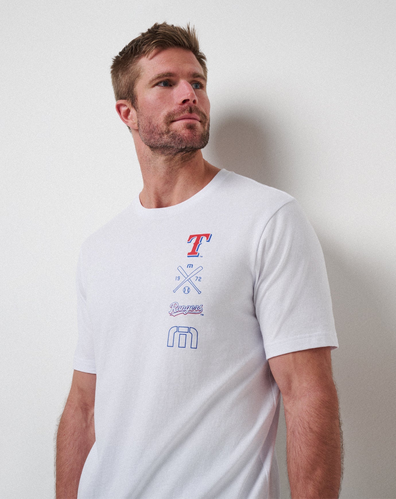 Texas Rangers Sunset Slam 2.0 Tee| Travis Mathew