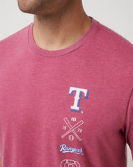 Texas Rangers Sunset Slam 2.0 Tee| Travis Mathew