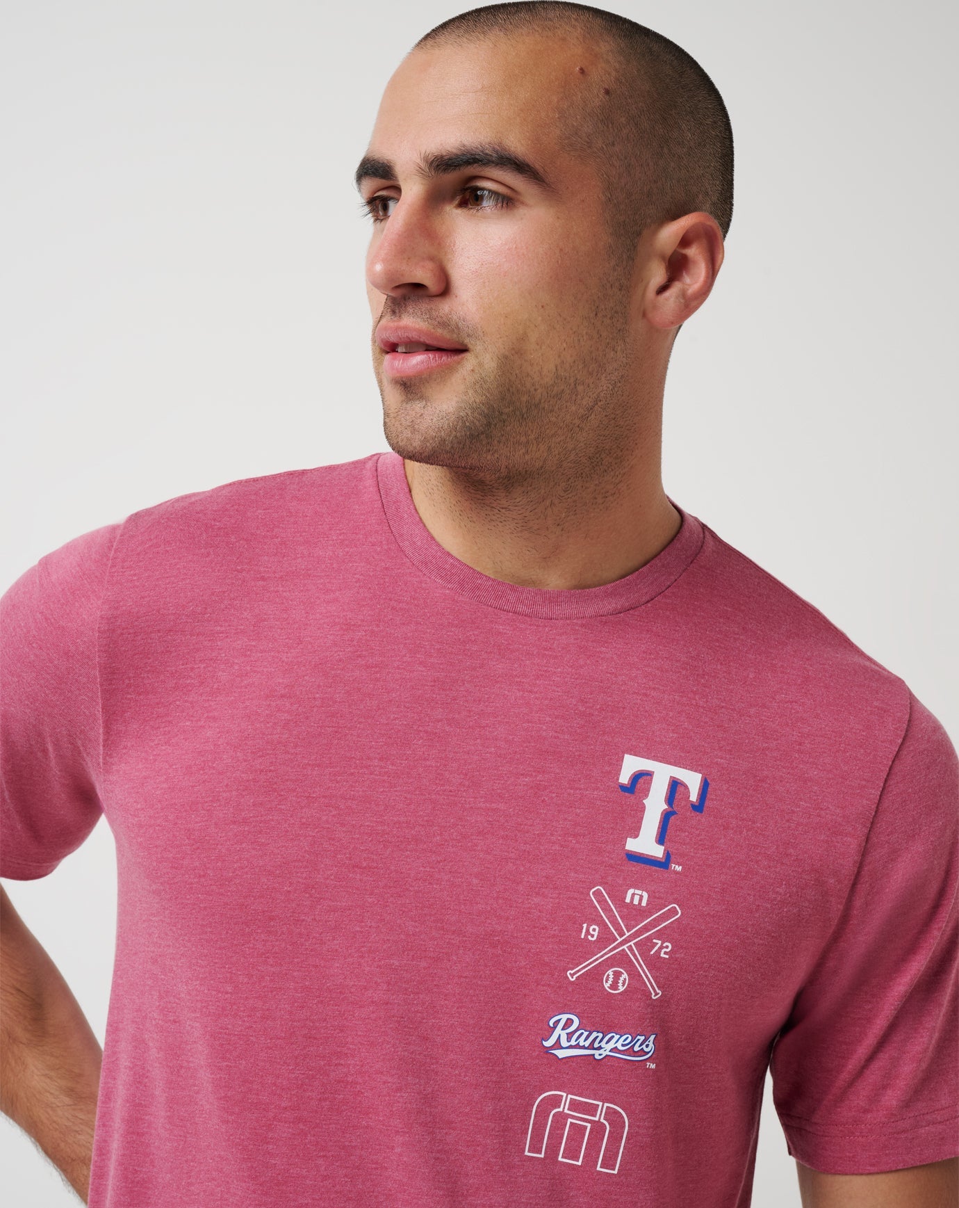 Texas Rangers Sunset Slam 2.0 Tee| Travis Mathew